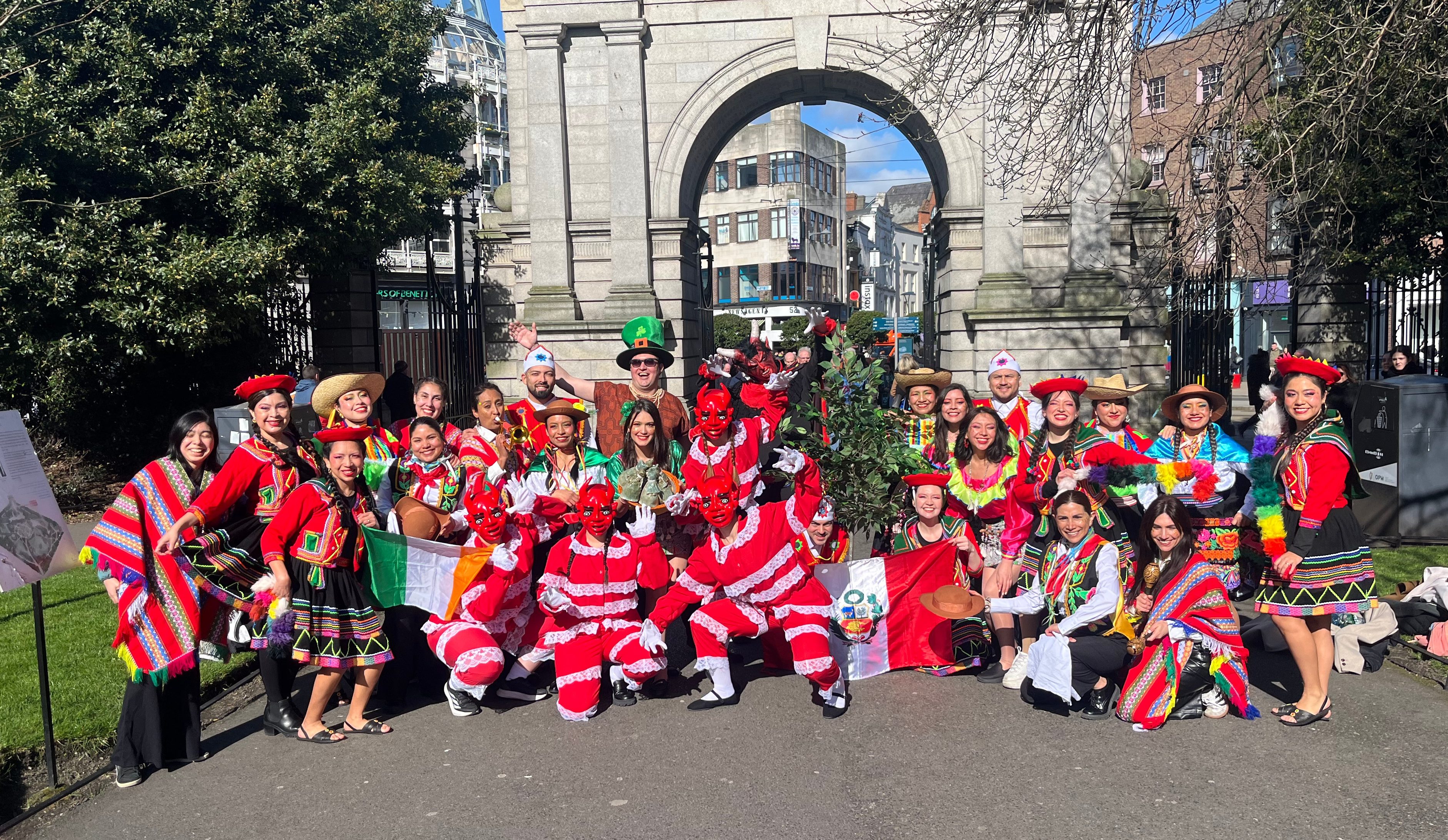 Celebrating Peruvian Carnival Spirit at St Patrick’s Festival 2026